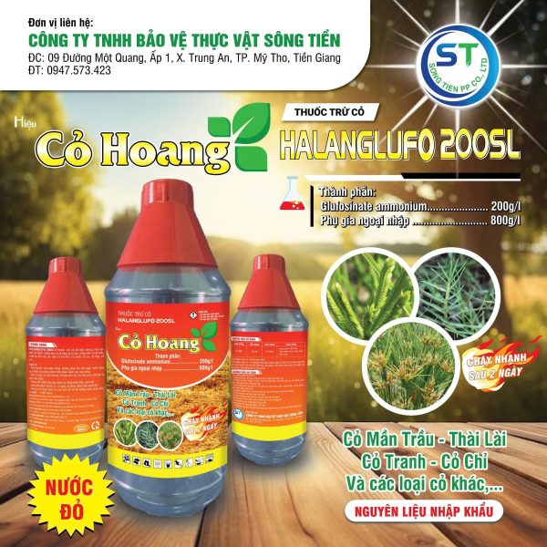Thuốc trừ cỏ HALANGLUFO 200SL - Hình ảnh 2