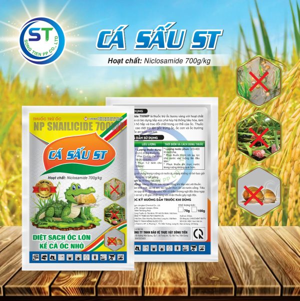 Thuốc trừ ốc NP SNAILICIDE 700WP 70g - Hình ảnh 2