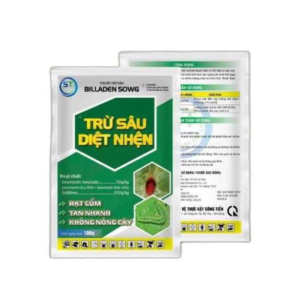 Thuốc trừ sâu BILLADEN 50WG 100g