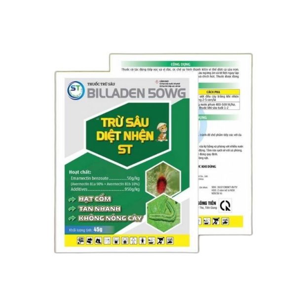 Thuốc trừ sâu BILLADEN 50WG 45g